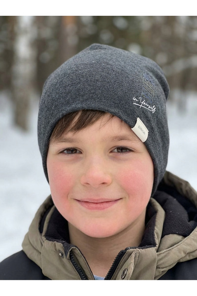 PIECE SIGNATURE 100% Cotton Double Layer Combed Cotton Beret for Teenagers Ag...