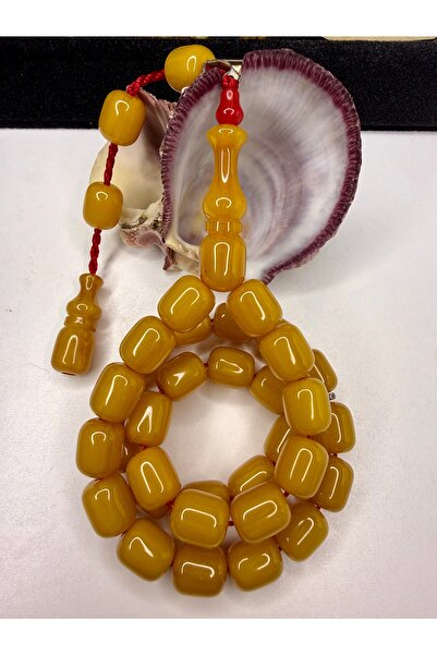 İskenderun Tesbihcilik زيزون فتوران هامور، سبحة خرزية من العنبر على شكل عصا، ...