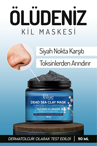 BLUE Skin Care Ölü deniz maskesi Yaşlanma Karşıtı Leke Ve Siyah Nokta Gideric...