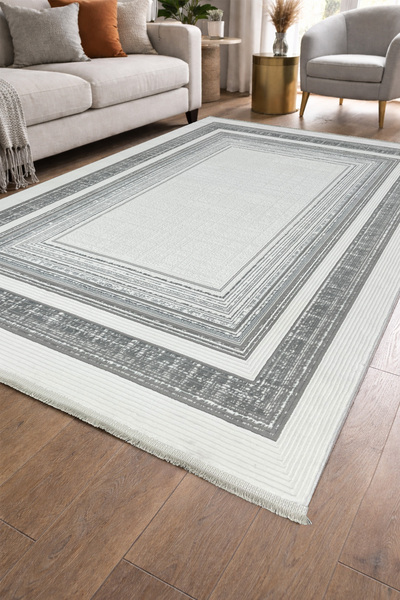 ünalcarpet 4 Metrekare - 6 Metrekare Kalın Modern Dokuma Salon Oturma Odası M...