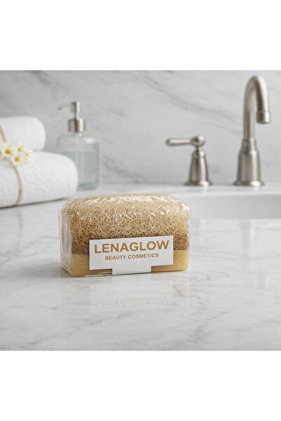 Glow Doğal Kabak Lifli Eşek Sütlü Bal Özlü Sabun – Yoğun Nemlendirici & Besle...