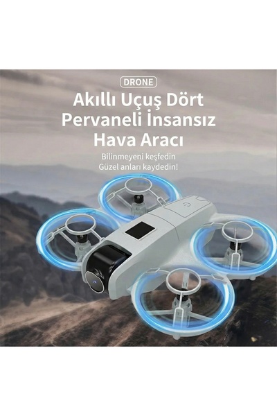 ULUS R11 Mini Drone | HD Kameralı | FPV Canlı Görüntü | Headless Mod | Işıklı...