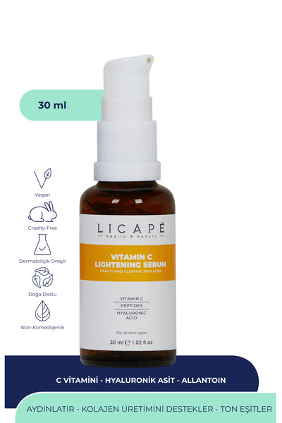 Licape C Vitaminli Aydınlatıcı Serum 30 ml