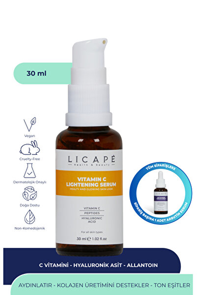 Licape C Vitaminli Aydınlatıcı Serum 30 ml