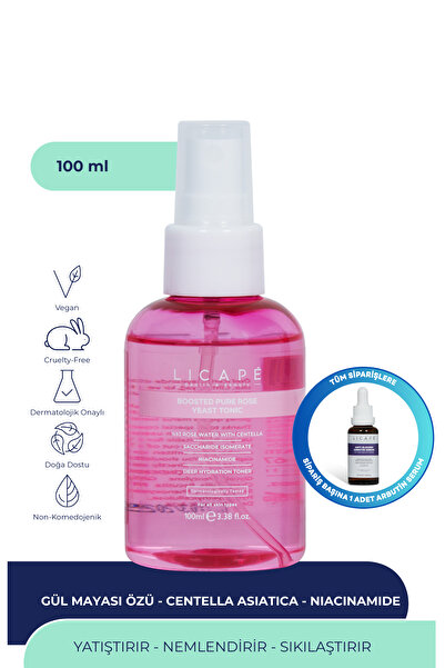 Licape Etkisi Arttırılmış Saf Gül Mayası Toniği 100ml