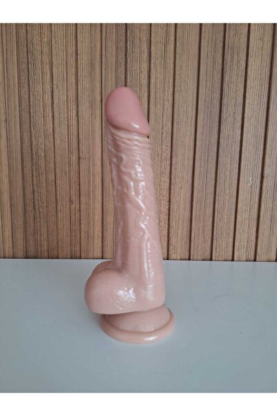 Greenport Yapayı Penis Dildo Tam Uzunluk 21 Cm Damarlı Vajına Anal Uyumlu Sex Erotik