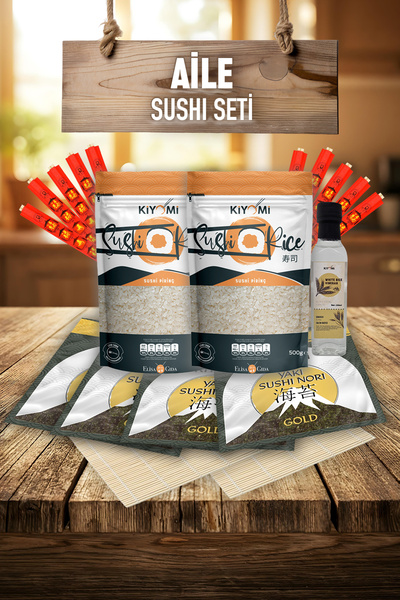 Elisa Gıda Sushi Aile Seti / Suşi Set (Videolu Anlatım)