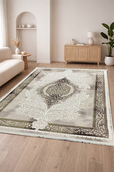 ünalcarpet 4 Metrekare - 6 Metrekare Modern Kalın Sık Dokuma Salon Ve Oturma ...