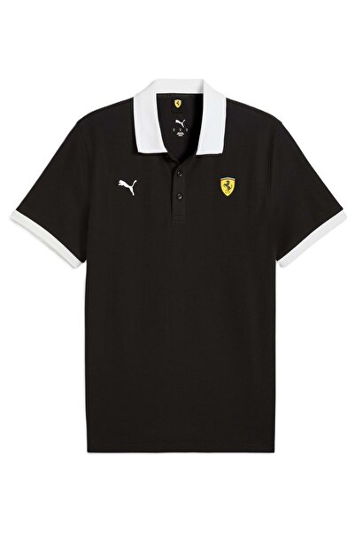 Puma Ferrari Piquet Polo 634248 Tişört Erkek T-Shirt SİYAH