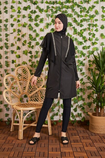 Moodbasic İNCİ ŞERİTLİ TESETTÜR MAYO