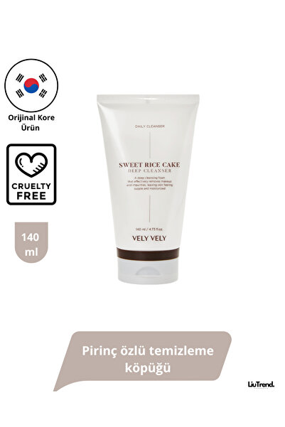 VELY VELY Sweet Rice Cake Deep Cleanser 140 ml