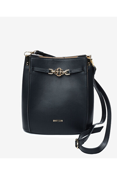Greyder Kadın Siyah Omuz Çantası 5Y2CN69683