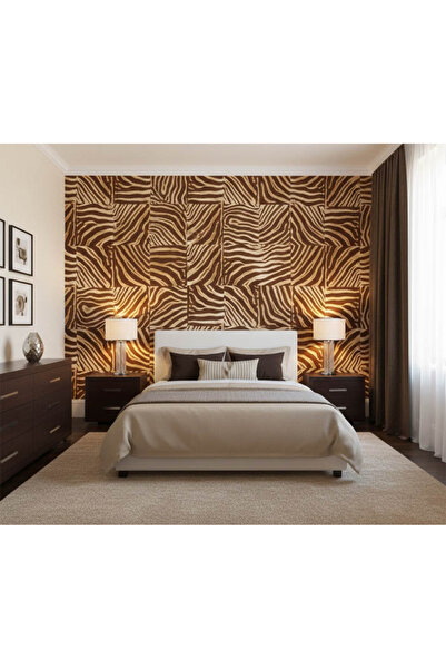 Ayzun Zebra Desen Duvar Kağıdı 53244
