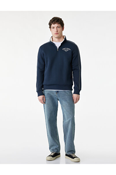 Koton Croială normală, mânecă lungă, brodată, cu căptușeală din fleece cu jum...