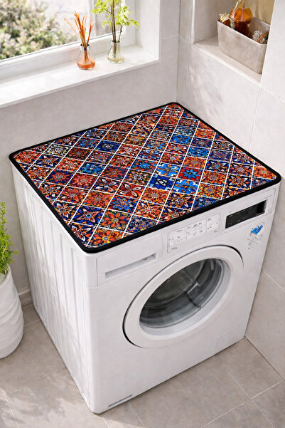 Paris Home Ethnic Patterned Washing Machine Cover – Dust and Dirt Protective ...