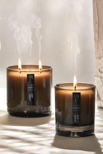 Rakle Neo Day Night Black Amber&Patchouli Kokulu 2'li Mum Seti Füme 200 gr - ...