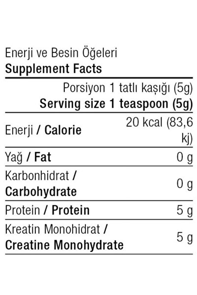 West Nutrition Huge Creatine Monohydrate ( Kreatin ) 900 Gr 180 Servis Aromasız