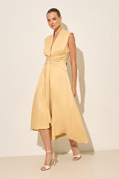 Setre Αμπερ Μίντι Αμάνικο Φόρεμα με λαιμόκοψη σε σχήμα V