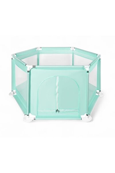 Vision سياج لعب وملعب أطفال مع فتحة جانبية باللون التيفاني