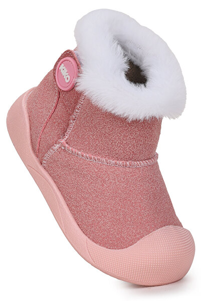 Kiko Kids Liplan Cırtlı Termo Taban Kız Bebek Bot Ayakkabı