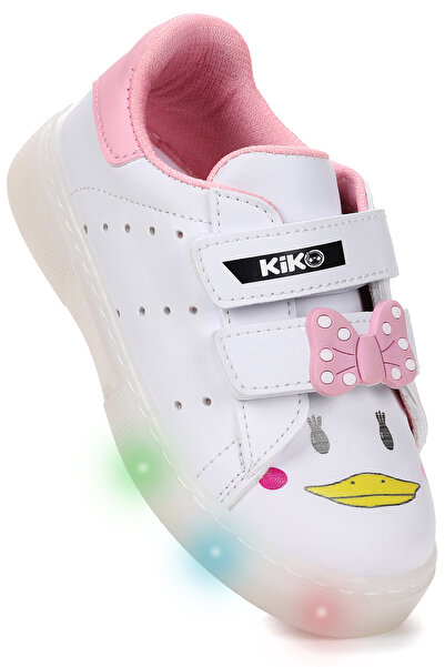 Kiko Kids حذاء رياضي بارت فيلكرو مضاء للفتيات