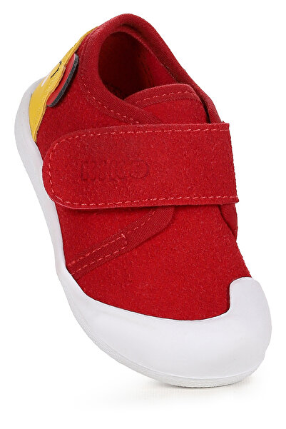 Kiko Kids Catly Cırtlı Kız Bebek İlk Adım Panduf Ayakkabı