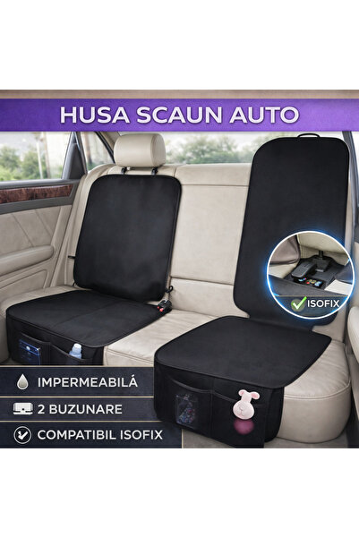 SMARTECH Protective Car Seat Cover, Waterproof Material, Anti-Slip, Quick Ins...