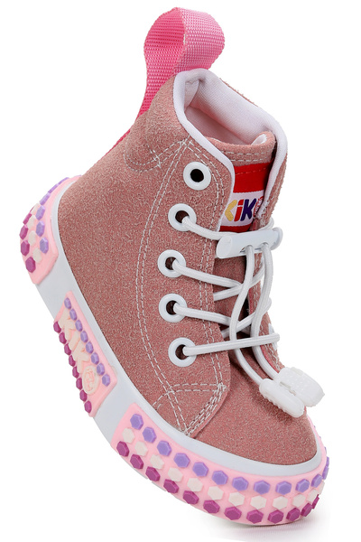 Kiko Kids Gamel Günlük Lastikli Kız Bebek Bot Ayakkabı