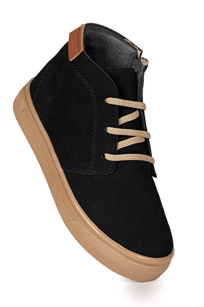 Kiko Kids Homer Fermuarlı Erkek Çocuk Günlük Bot Ayakkabı