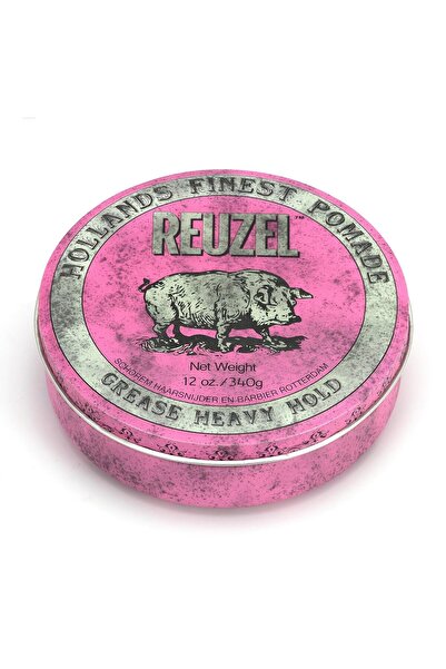 Reuzel Pink Heavy Grease Erkekler için Saç Şekillendiciri Krem 340Gr