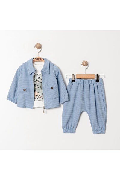 Micii Ștrumfi Set 3 piese Mason pentru băieți