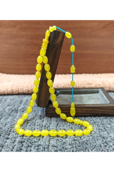 İnan Tesbih Ringed Model Master Craftsmanship Cut Amber Prayer Beads