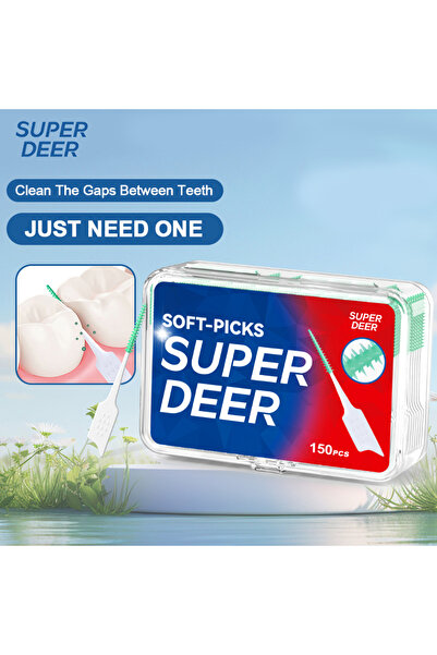Choice 150 قطعة/صندوق خيط تنظيف الأسنان عصا تنظيف الأسنان فرشاة بين الأسنان خ...