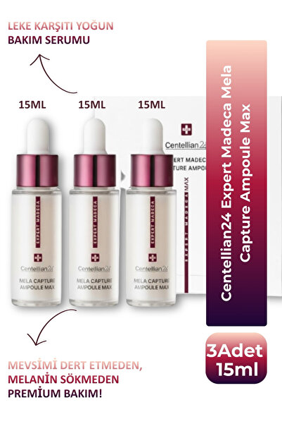 Centellian24 Expert Madeca Mela Capture Ampoule Max 3Adet x 15ml