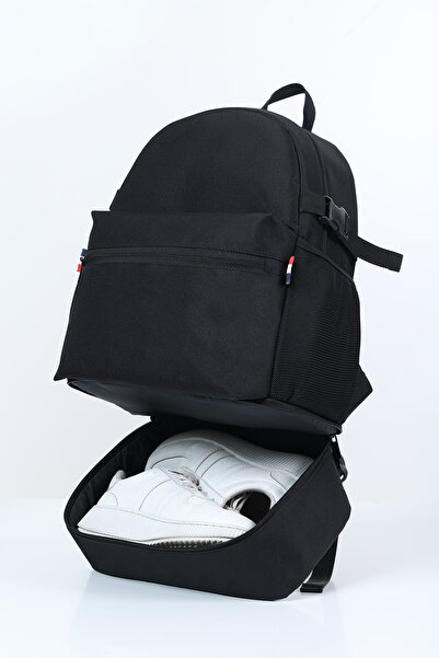 D'VERS Daily Sports Backpack with Black Shoe Compartment and Water-Repellent ...