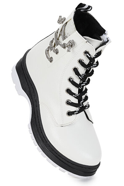 Kiko Kids Capsule Kırışık Taşlı Termo Taban Kız Çocuk Bot