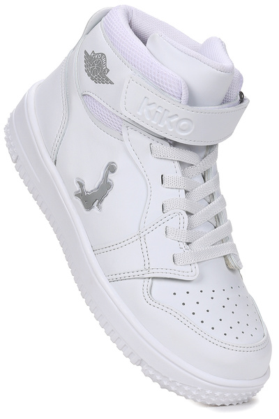 Kiko Kids Pantofi sport Hayka Velcro pentru baschet pentru băieți/fete