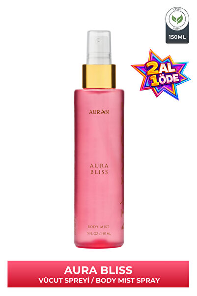 AURAN Aura Bliss Parfümlü Kadın Vücut Spreyi Vücut Misti Body Mist Spray 150ml