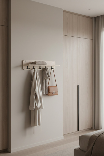 UMN DECOR Modern Raflı Duvar Askılığı - Dekoratif Portmanto Antre Askısı - Ra...