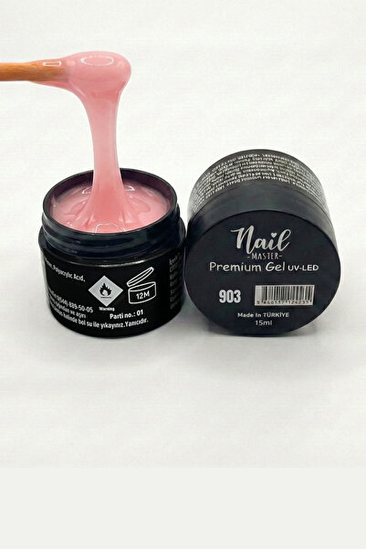 Nail Master Protez Tırnak Jel (Builder Gel) 15ml 903-naturel Pink