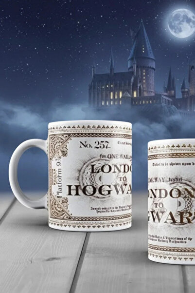 Harry Potter Lisanslı London to Hogwarts Bilet Kupa
