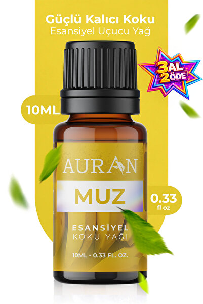 AURAN Muz Esansiyel Uçucu Koku Yağı Ortam Kokusu Doğal Yağ Sihirli Küre Hobi ...