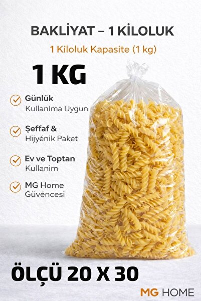 VENON 1 KG 🧡 1 Kiloluk Kalın Bakliyat Poşet🧡 1000 Gramlık Kapasite 🧡Naylon...