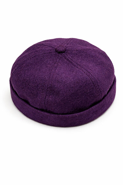 ZERAMİNE Pălărie de pescar unisex cu textura de lână – Model Docker vintage -...