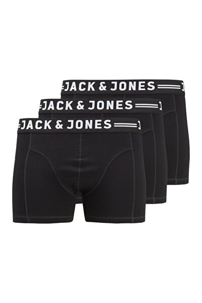 Jack & Jones Jack Jones Sense Trunks 3-paket Noos Pls muške crne bokserice 12...