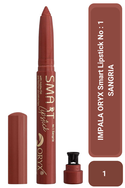 IMPALA Ruj - ORYX Smart Lipstick No : 1 SANGRIA / KOYU KIRMIZI