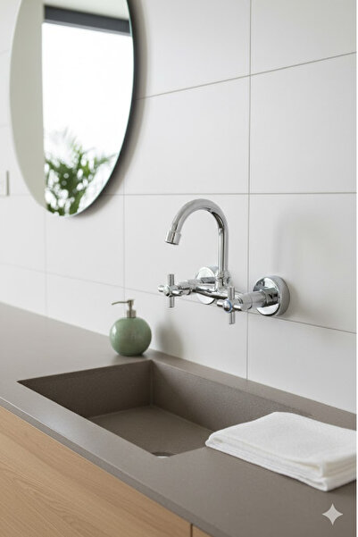 Sardıcı Sardıcı Duvardan KOÇ bAşlıK  Mutfak Bataryası Çift Su Girişli 5 Yıl G...