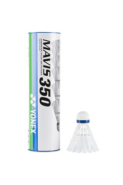 YONEX Mavis 350 6'lı Badminton Topu - Beyaz Renk