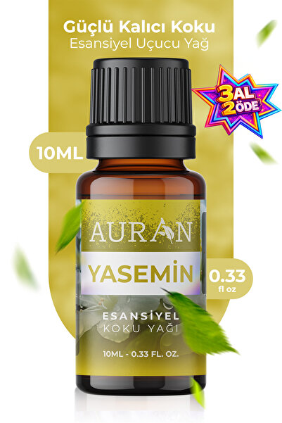 AURAN Yasemin Esansiyel Uçucu Koku Yağı Difüzör Esansı Buhurdanlık Yağı Aroma...