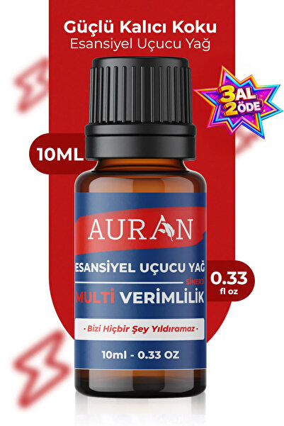 AURAN Multi Verimlilik Esansiyel Uçucu Koku Yağı Ortam Kokusu Doğal Yağ Sihir...